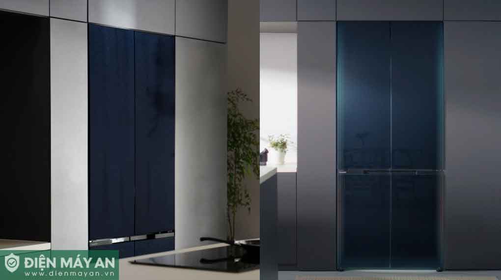 Tủ lạnh âm tường Panasonic Inverter 520 lít Multi Door NR-XZ590HGKV